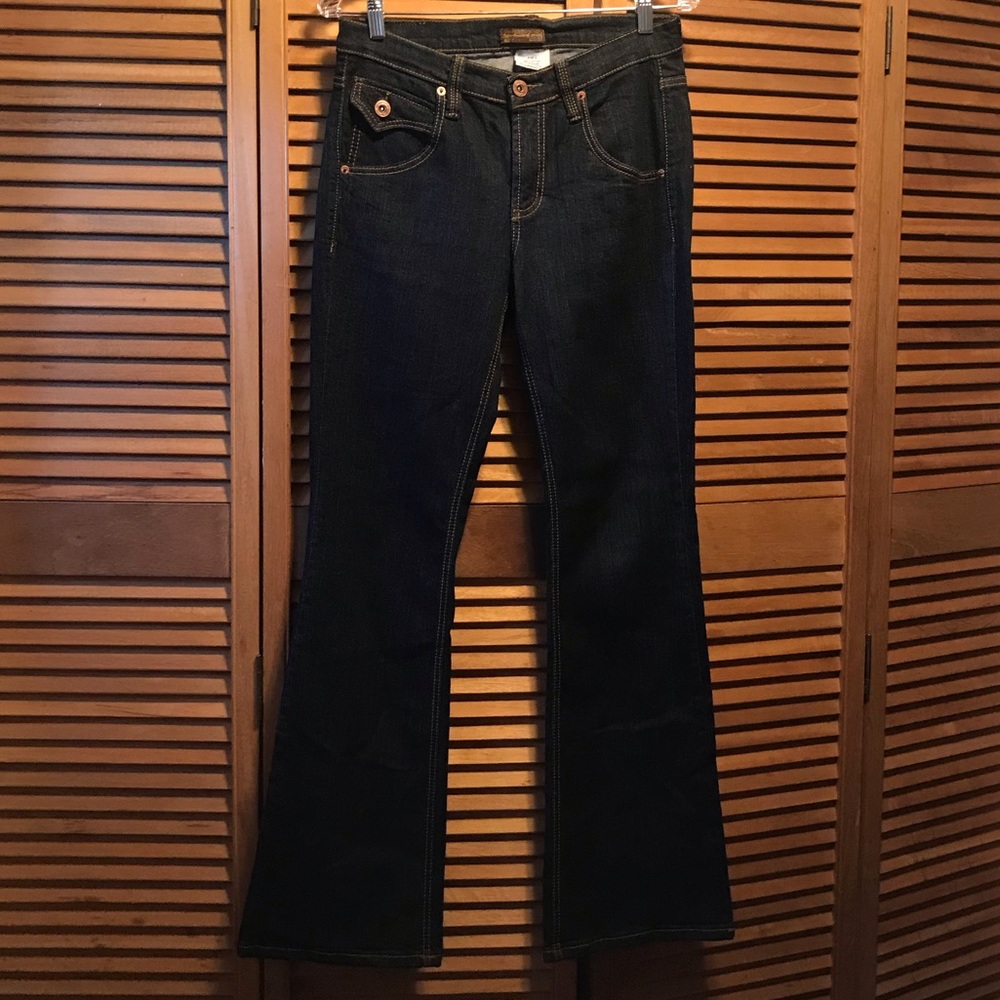 Department of Peace Blue Denim Low-Rise Jeans